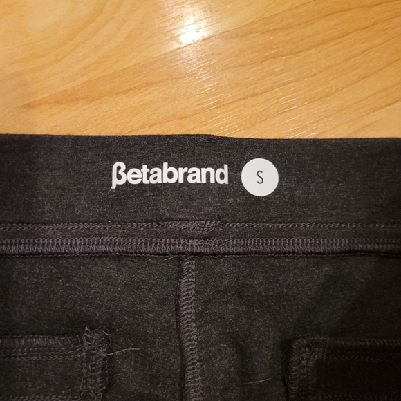 Betabrand Classic DPYP Dress Pant Yoga Pant Charcoal Size Small - Picture 9 of 13